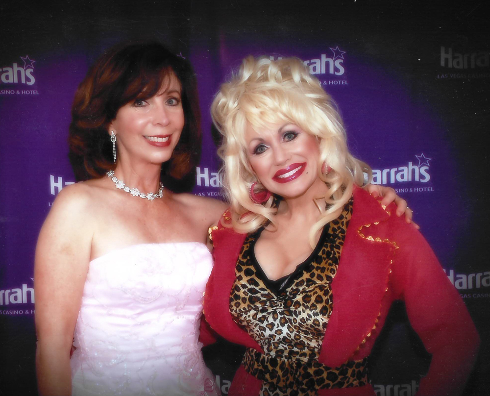 Comedian Rita Rudner with Sandy Anderson
