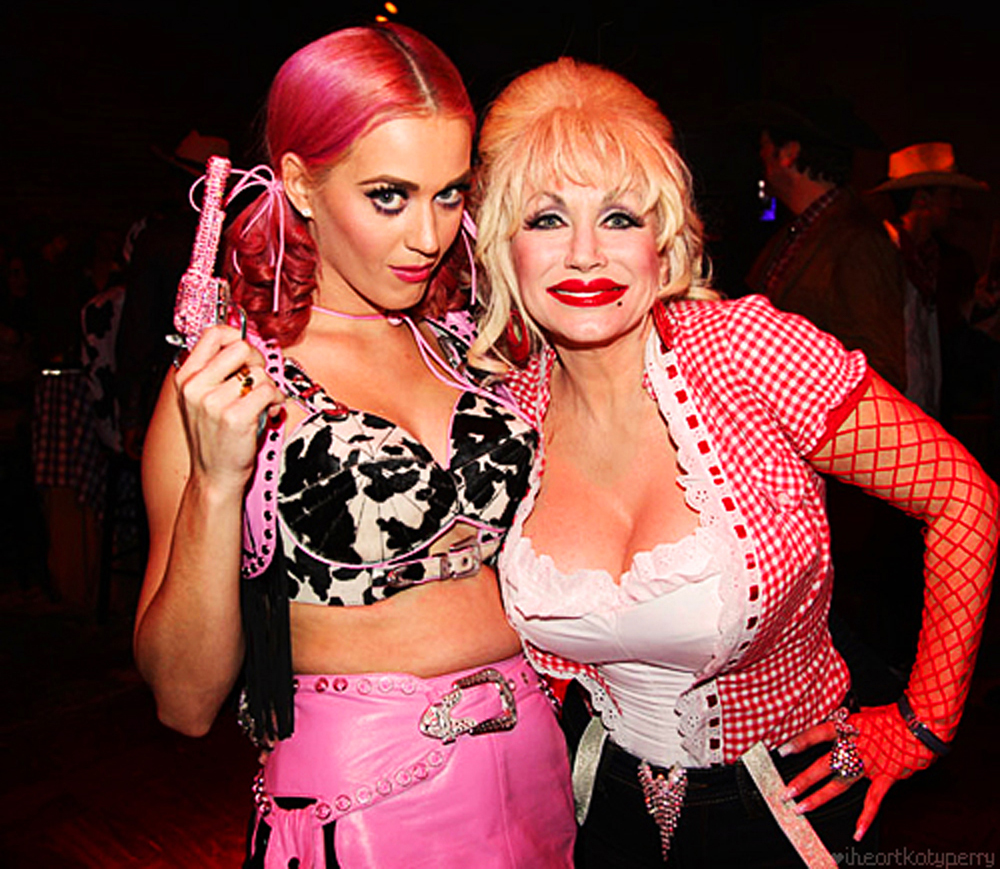 Sandy Anderson with the Real Katy Perry at Katys Wild West themed birthday party in 2011