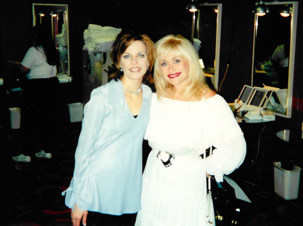 Sandy Anderson with the Real Martina McBride